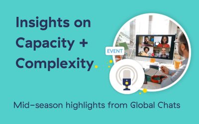 Growing capacity for complexity through Global Chat conversations